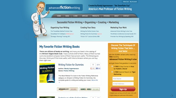 Example MyBookTable Site