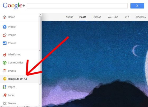 Image 1 - Click Hangouts on Air Image 1 - Click Hangouts on Air