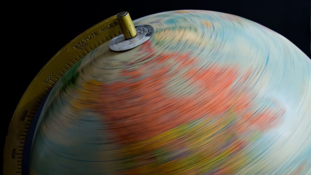 spinning globe representing uncontrolled supply chain issues for authors