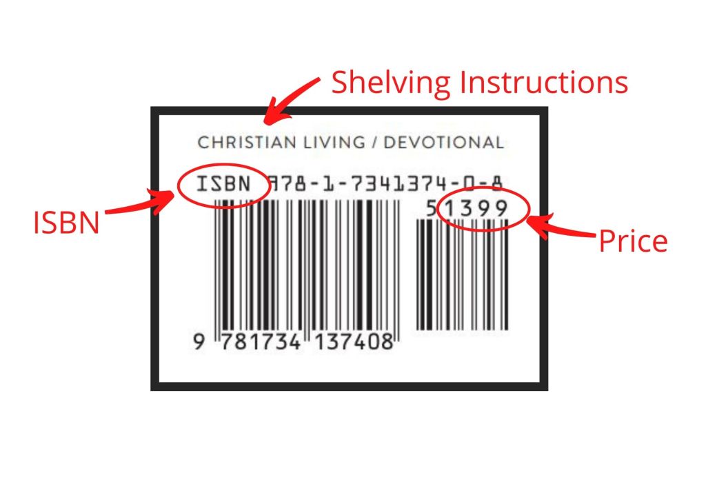 Indie published books need a barcode like this to be competitive