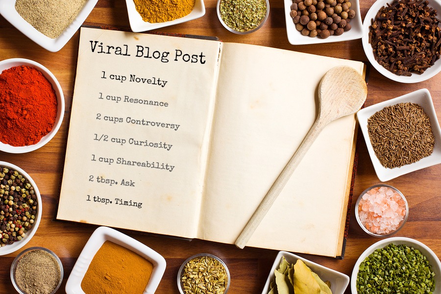 Viral Blog Post Recipie Book
