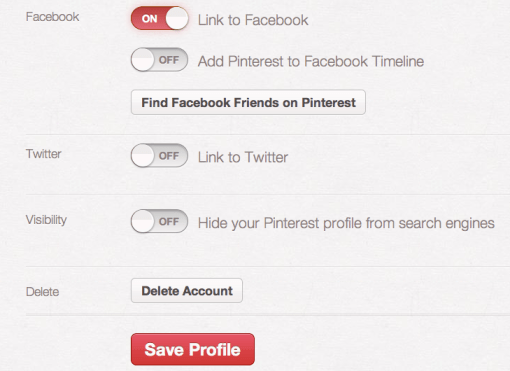 Pinterest Profile Pinterest Profile