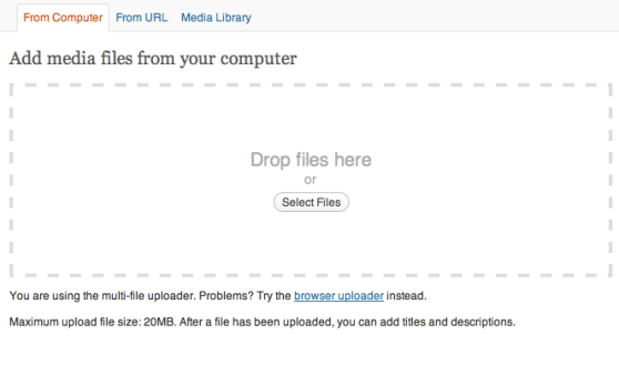Upload a photo to WordPress Upload a photo to WordPress