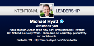 Michael Hyatt Twitter Header